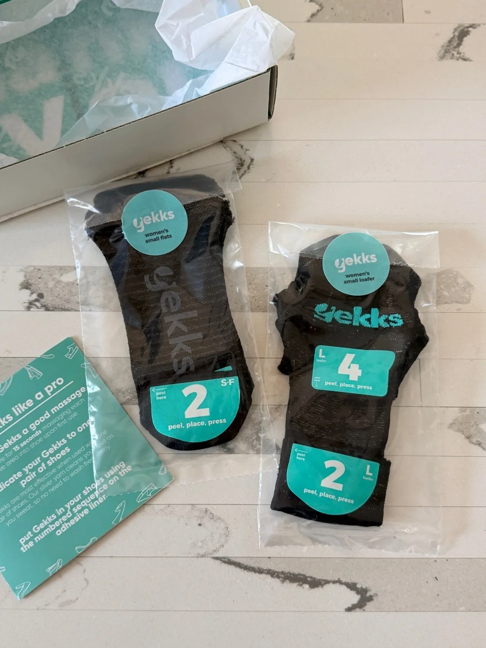 Gekks Socks That Lock Women’s Closet Pack - Small Black
